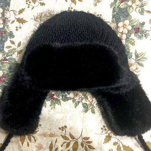 Perfect fuzzy hat from Calvin Klein (kids)